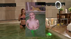 Thumbnail of Rampant Retaliation Chapter 1: Busty Bi Besties Kitana Lure And Florane Russell Share A Fucking Machine