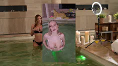 Thumbnail of Rampant Retaliation Chapter 1: Busty Bi Besties Kitana Lure And Florane Russell Share A Fucking Machine