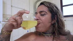 Thumbnail of [Full Wet Two Hour Version] 100% Victoria Dias Destruction With Anal Fisting Triple Anal Penetration Drinking Powerful Piss Streams And Eight Big Cocks