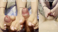 Thumbnail of Red_Firesquirt Footjob