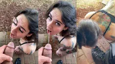 Thumbnail of Thirsty Piss Whore Drinks, Gags, And Licks Off Boots