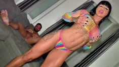 Thumbnail of Amazing Ass Fitness Girls And Rough Sex With Deepthroat