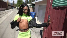 Thumbnail of Petite Fuck Toy Chenal Skye Takes Bryan Gozzling's Meat Up The Ass!