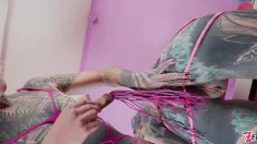 Thumbnail of Seppienta Has Strapon Fun Until Anuskatzz Squirts