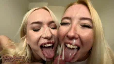 Thumbnail of Blondes Samantha Rone & Vera Jarw Drink All Of CZ Muse's Hot Cum!