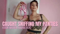 Thumbnail of Caught Sniffing My Panties: Step-Sister OWNS You