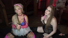 Thumbnail of Cum Dump Dumb Creampie Gangbang Orgy With 2 Cumslut Girls