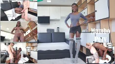 Thumbnail of Jenny Pretinha, 20 Years Brazilian Tall Ebony Beauty With Perfect Breasts, Gives Her Ass On The Street For 10Usd (DAP, Anal, 2On1, Big Cock, Streetworker)