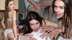 Thumbnail of LIFE OF A COLLEGE GIRL - Enjoying Tasty Food And Cock