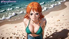 Thumbnail of Nami - One Piece (Parody) ~ AI-Generated