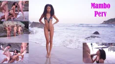 Thumbnail of OB Honey, 1.90M Japanese-Brazilian, Early Evening Fucking At The Nude Beach (DAP, Anal, 0% Pussy, 3On1, Blasian, Nude Beach, Public Sex, MOC Friendly)