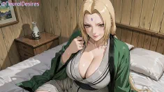 Thumbnail of Tsunade’S Forbidden Jutsu Is Between Her Thighs (PARODY) - AI-Generated