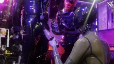 Thumbnail of PERV IN THE VACUUM TOWER WITH AVA FETISH-ART FUCKING RUBBER Part