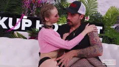 Thumbnail of Petite Slut Breezy Bri Meets Up With Nade Nasty For Extreme Oral Sex!