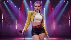 Thumbnail of Rumi From Huntrix Kpop Demon Hunters Fucks With Fans (AI)