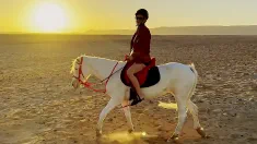 Thumbnail of White African Flower Riding Experience SFW