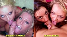 Thumbnail of 2 Girls 1 Camera - Volume 16 - Two Girl Double Blowjobs - Two Full Scenes