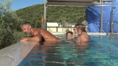 Thumbnail of Behind The Scenes Of All Natural MILF Julia North Underwater Soft In The Pool