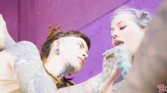 Thumbnail of Shy Tattooed Alt Teen’S First Anal Orgasm With Doxy Fingering