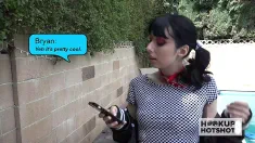 Thumbnail of Brunette Daphne Dare Is Addicted To Bryan Gozzling's Rough Fucking!