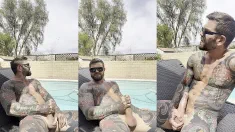 Thumbnail of Me Pajeo En El Jardin Y Los Vecinos Miran