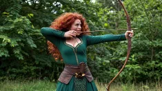 Thumbnail of Merida Brave - Redheaded Princess Wrecked & Filled (AI)