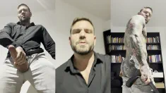 Thumbnail of Musculado Vestido Con Tejanos Apretado Saca LECHAZO