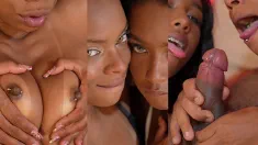 Thumbnail of My Two Chocolate Beauties And My Thick Cock In Both Of Them!