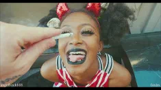 Thumbnail of Angel Smoking Blowjob