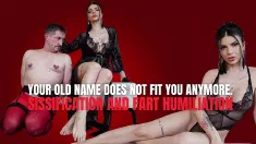 Thumbnail of Your Old Name Does Not Fit You Anymore. Sissification And Fart Humiliation