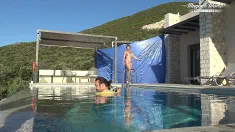 Thumbnail of Behind The Scenes Of All Natural MILF Julia North Underwater Soft In The Pool