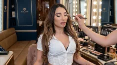 Thumbnail of Cock Hungry Adult Influencer Sara Diamante Takes A DP Pounding During Podcast Interview
