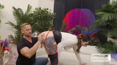Thumbnail of Vile Vixen Gives A Handless Blowjob & Gets A Golden Shower!