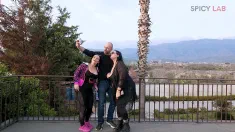 Thumbnail of Busty Turists Seduce The Guide - With Laura Izzo And Mary Rider