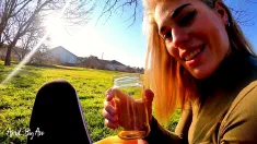 Thumbnail of Drinking Liters Of Pee In The Street With My Stepfather, Yellow Pee And In Public!!!