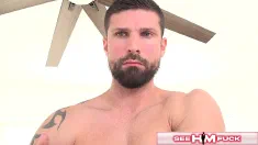 Thumbnail of Max Cartel's Oiled Body Gets Worshipped By Riley Grey's Hungry Mouth!
