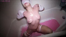 Thumbnail of Pink And Messy Piss Puke Anal