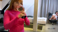 Thumbnail of RLP 97: Sexy Brazilian Cintia Lara Piss Drinking.