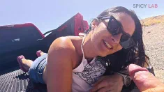 Thumbnail of Sex And Squirt On A Pickup Truck In The Middle Of The Desert With Mary Rider