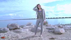 Thumbnail of Alice Axx & Terry Kemaco Beach Workout & Fuck In Leggings