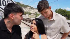 Thumbnail of Buttplug, Anal And Two Cocks At The Train Station
