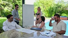 Thumbnail of Seminar Seduction Chapter 1: Bi Beauties Maya Rose And Cara Mella Step Away For Some Sex Toy Play