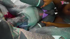 Thumbnail of POV TRANS Threesome - Tattooed Mazhem & Josh
