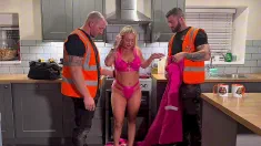 Thumbnail of Georgie Reayy Gets Double Teamed By The Tradies With DP