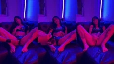 Thumbnail of They Make Me Squirt While I'm Masturbating, Dressed In Latex