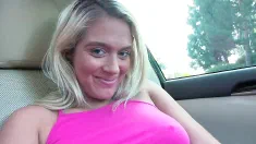 Thumbnail of Athena Palomino Negotiates A Car With A Deep Creampie