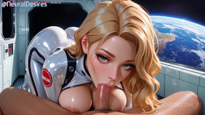 Great eye contact blowjob