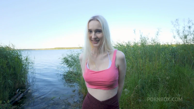Shinaryen poses by the lake