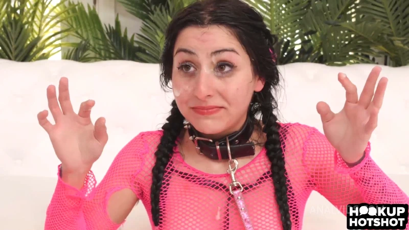 Sofia Smith with cum over her face